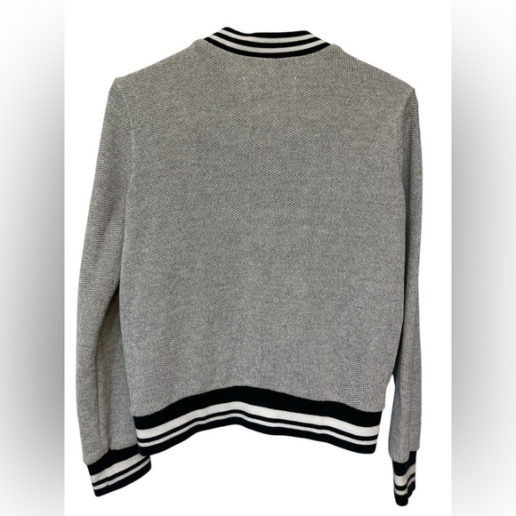 Cupcakes And Cashmere Carlton Knit Sweater Jacket Varsity - Picture 2 of 7